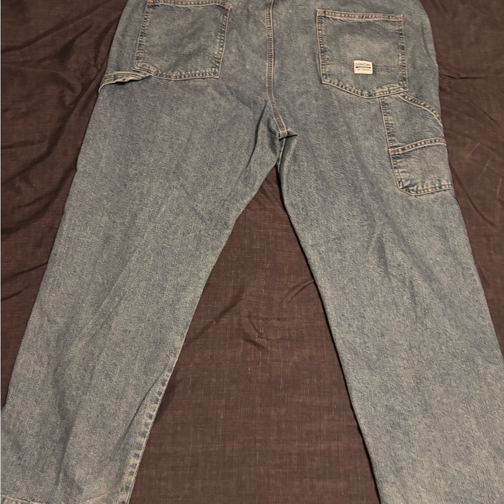 Signature by Levi Strauss Men's Relaxed Jeans - Light Blue